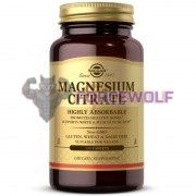 Magnesium Citrate [Highly Absorbable] (120 шт), Solgar